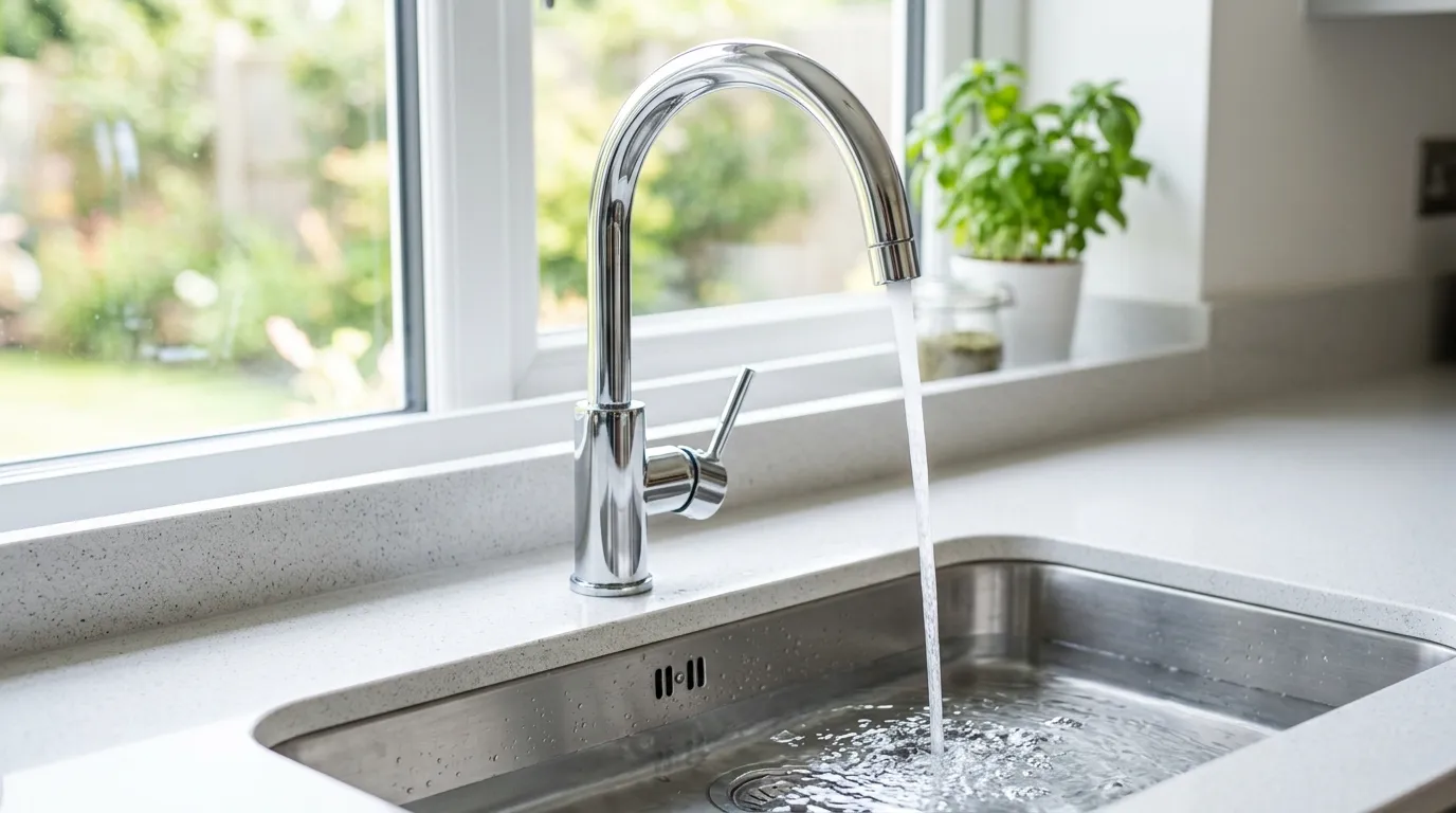 Local Plumbing Master Pros same day plumber fixing a faucet in Bennington, NE